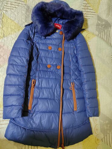 женская куртка зимняя с капюшоном: Пуховик, S (EU 36)