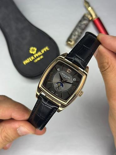 Qol saatları və aksesuarlar: Patek Philippe Geneve kişi qol saatı - Korpus: yastı formalı, parlaq — 2