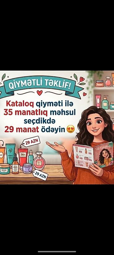 vozol satış: FABERLIC –ENDİRİM lə alın, bütün rayonlara çatdırılma, 3-4 günə, sizə — 1