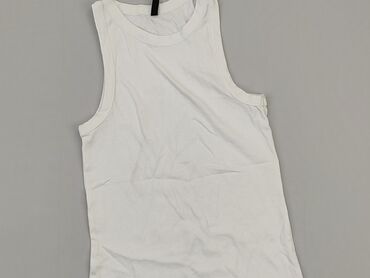 białe t shirty v neck: T-shirt, SinSay, XS (EU 34), condition - Good