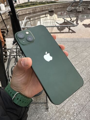 айфон 13 копия: IPhone 13, Колдонулган, 128 ГБ, Жашыл, Каптама, 81 %