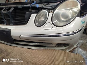 Стоп-сигналы: Передний Бампер Mercedes-Benz 2004 г., Б/у, цвет - Белый, Оригинал