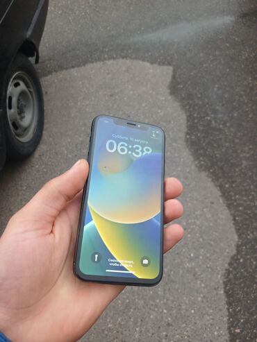 nauşnik iphone: IPhone X, 64 ГБ, Черный