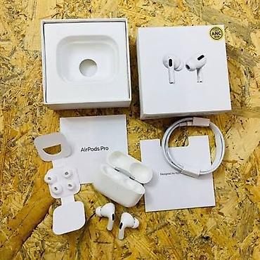 airpods pro 1: Yeni Simsiz (Bluetooth) Qulaqcıqlar, Apple, rəng - Ağ — 3