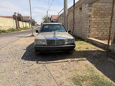 kuza satışı: Mercedes-Benz 190 (W201) sedan - Kuzov: 4 qapılı sedan, bej rəng - — 7