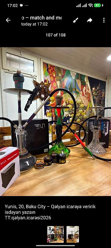 enjoy vape: Qəlyan icarəsi – tam set - Peşəkar qəlyanlar: Union Hookah (BL) model — 1