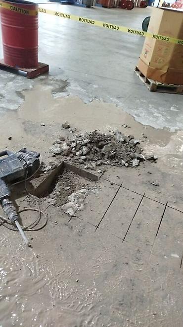 Beton işləri: #Betonkesme #betondeşmə Beton kubik kərpic - dən kəsim deşim — 9