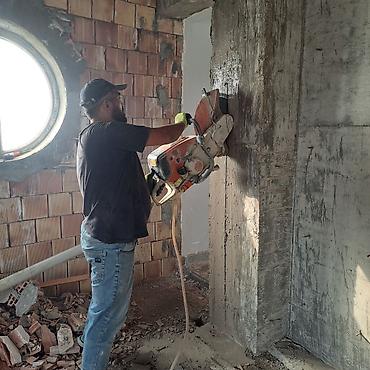 sumqayit gence avtobus: Beton və dəmir-beton kəsimi xidməti - Divar, tavan və döşəmələrdə — 4