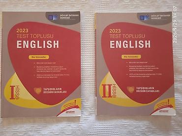 Məhsul: “2023 Test Toplusu – English” (DİM), 2 hissəlik set