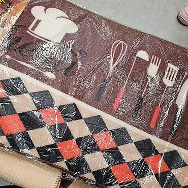 Tepisi i prostirke: Prostirke za kuhinju 2u1 Odozdo guma, ne klizajuce Dimenzija vece — 8