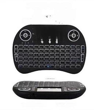 Tastature: Mini bežična tastatura sa touchpadom (mini QWERTY) - Kompaktan — 14