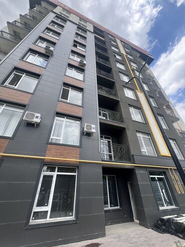 кок жар ж м: 1 комната, 49 м², Элитка, 5 этаж, ПСО (под самоотделку)