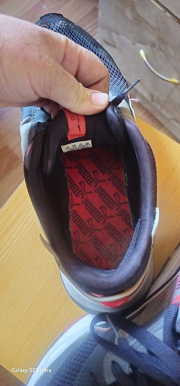 puma 36: Мужские кроссовки, 42.5, Puma, Б/у, цвет - Серый — 2