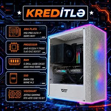 pc disk: Render and Gaming PC➡️ | Ryzen 9 7900X | RTX 4070 12GB | 64GB DDR5 — 1
