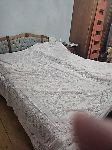 ruminya mebeli: Klassik üslubda yataq otağı dəsti - Material: massiv ağac (təbii ağac — 5