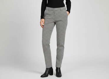 spodnie lidl damskie: Esmara, Material trousers for women, size S