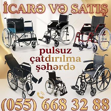 əlil arabası: Məhsul/xidmət: Manual əlil arabaları – icarə və satış Təsvir: - Şəhər — 1
