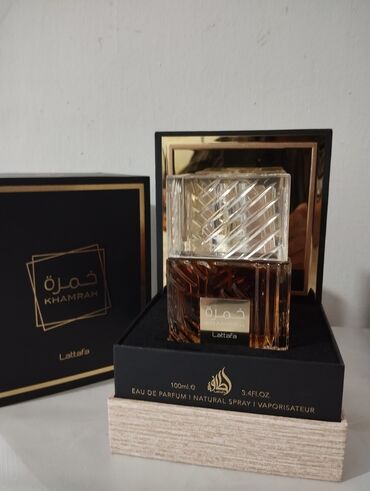 золото мужское: Продаю мужской порфюм KHAMRAH 100 мг. Новый прямо из Катара ( ОАЭ)