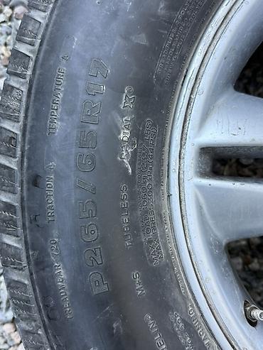 285 2f70 2f17: Колесо в сборе: шина Michelin + литой диск. Лексус Жх 470 Запаска — 2