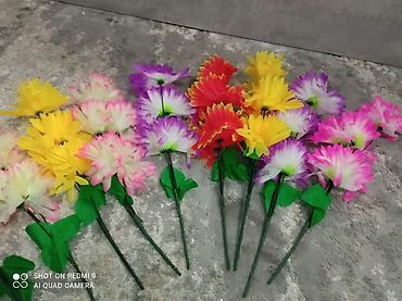 Декоративные цветы: Цветы пластиковые искусственные цветы.
Длина 50см.
50с - 1шт — 8