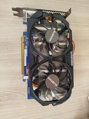 оперативка ddr3: Видео карта, Колдонулган, Gigabyte, GeForce GTX, 2 ГБ, ПК үчүн