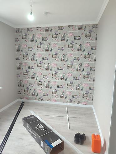 Поклейка обоев: Поклейка обоев демонтаж монтаж влизил виниловые бумажные побелка — 18