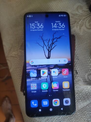 redmi note 9 ekran qiymeti: Xiaomi Redmi Note 9S, 128 GB, rəng - Göy, 
 Qırıq