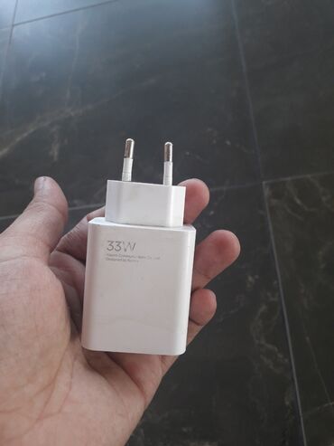 adapter başlığı: Adapter Xiaomi, 33 Vt, İşlənmiş