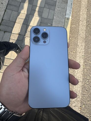 nokia telefonlari: IPhone 13 Pro Max, 128 ГБ, Blue Titanium, Face ID