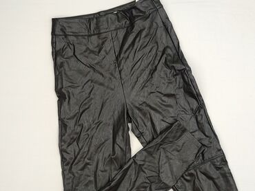 Kobiety: Stradivarius, Legginsy Ze skóry ekologicznej damskie, rozmiar S