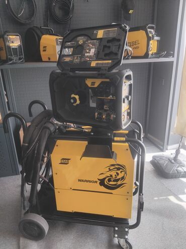 Generatorlar: Esab brendine mexsus qaynaq aparatları.3 il resmi zemanetle