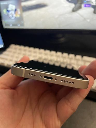 Apple iPhone: IPhone 13, Б/у, 128 ГБ, Старлайт, Коробка, Кабель, Чехол, 81 % — 10