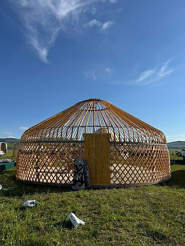 Продажа юрты, Каркас Деревянный, Более 100 баш, Диаметр: Более 8 метров