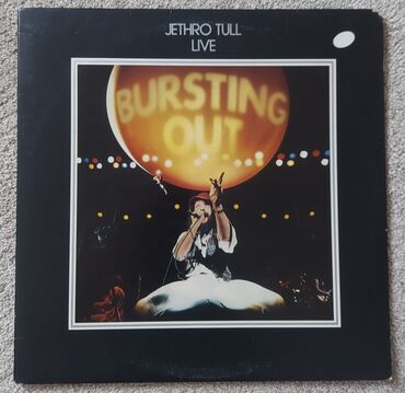 где можно купить проигрыватель для виниловых пластинок: Jethro Tull - Bursting out LIVE, [2 LP], двойной, состояние VG+