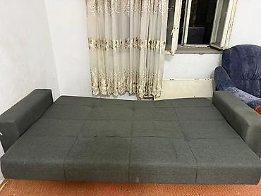 sofa: Прямой диван, Б/у — 2