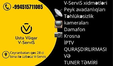 təkər ustası: Peyk antenalarının quraşdırılması | Təmir, Tənzimlənmə, Quraşdırılma — 1