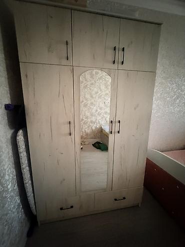 зеркальный комод: Шкаф купе, Б/у, С зеркалом, ЛДСП — 2