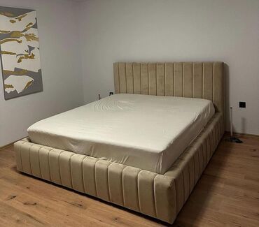 divan krovat: Новый, Двуспальная кровать, Без подьемного механизма, Без матраса, Без выдвижных ящиков