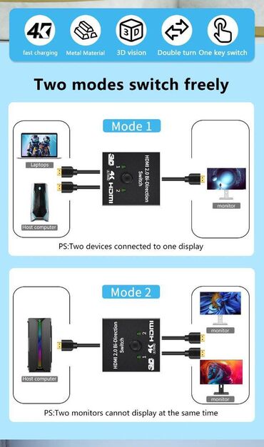 Aksesoari za TV i video: Ekstra hdmi swich/spliter sniženje, sniženje! !! Novo, novo! ! ! — 2