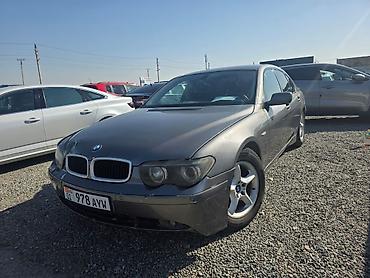 BMW: BMW 7 series: 2002 г., Автомат, Бензин, Седан — 6