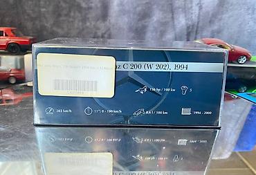 Avtomobil modelləri: Коллекционная модель Mercedes-Benz C200 W202 blue 1994 Altaya Scale — 3