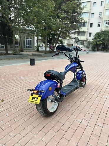 sükutur: Elektrik skuter/motosiklet – şəhər gəzintisi üçün rahat kruizer tipli — 6