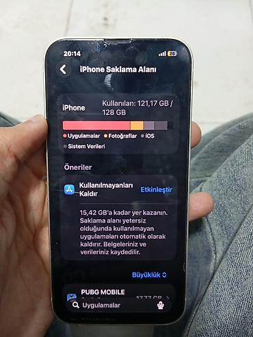 iphone başlığ: IPhone 13, 128 GB, Gümüşü, Face ID — 2