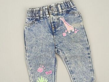 spodnie m sara jeans: Denim pants, So cute, 6-9 months, condition - Good