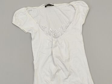 białe krótka bluzki: Bluzka Damska, Atmosphere, S, stan - Dobry