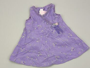 fioletowe sukienki: Sukienka, 9-12 m, stan - Dobry