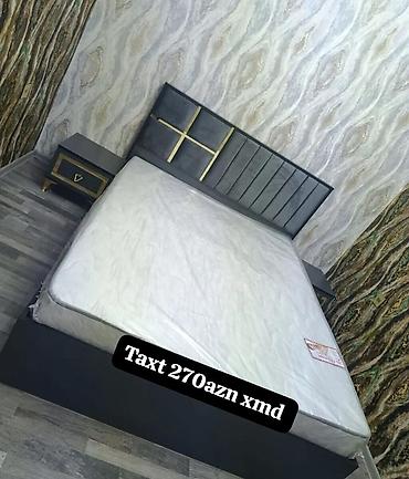 turhan matras: Taxt (çarpayı) – 270 AZN xmd - Müasir dizaynlı yumşaq başlıq — 5