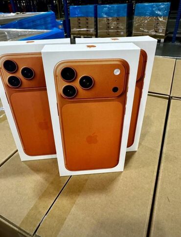 беловодск телефон: IPhone 17 Pro, Жаңы, 256 ГБ, Rose Gold, Кабель, Куту