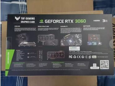 Masaüstü kompüterlər və iş stansiyaları: Videokart NVidia GeForce RTX 5060, 12 GB, Yeni