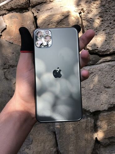 Apple iPhone: IPhone 11 Pro Max, 512 GB, Yaşıl, Barmaq izi, Simsiz şarj, Face ID — 1